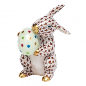 Herend Easter Bunny - Chocolate