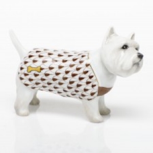 Herend West Highland Terrier - Chocolate