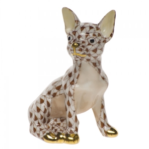 Herend Chihuahua - Chocolate