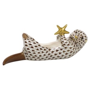Herend Sea Otter w/ Starfish Chocolate
