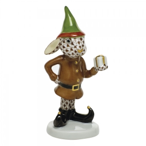 Herend Elf Bunny - Chocolate