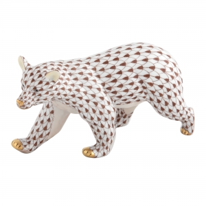 Herend Walking Bear Chocolate