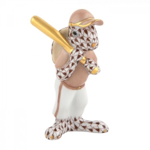 Herend Baseball Bunny Chocolate