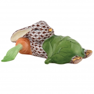 Herend Slumber Bunny Chocolate