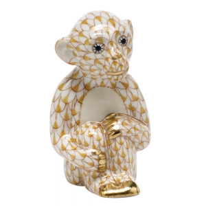Herend Little Monkey - Butterscotch