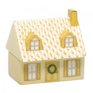 Herend Home Sweet Home Butterscotch