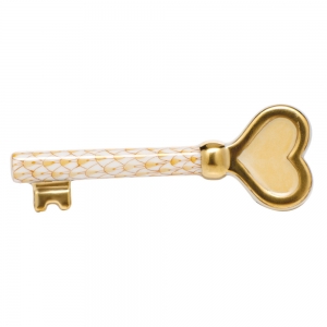 Herend Key To My Heart - Butterscotch