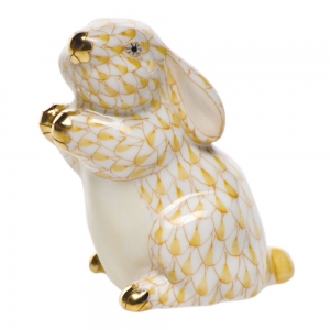 Herend Pudgy Bunny Butterscotch