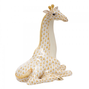 Herend Giraffe - Butterscotch