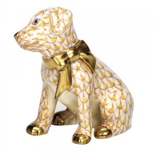 Herend Doggie Dazzle Butterscotch