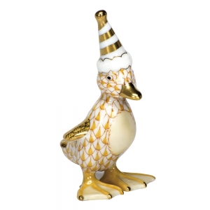 Herend Party Duckling Butterscotch