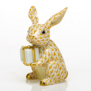 Herend Celebration Bunny - Butterscotch