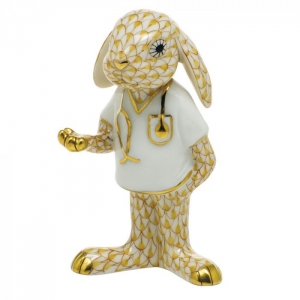 Herend Medical Bunny - Butterscotch