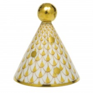 Herend Party Hat - Butterscotch
