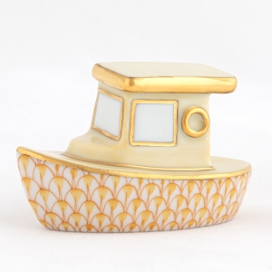 Herend Tug Boat - Butterscotch