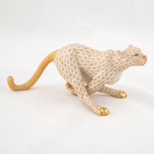 Herend Small Cheetah - Butterscotch