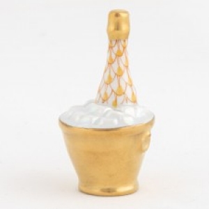 Herend Champagne Bucket - Butterscotch