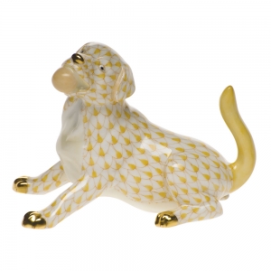 Herend Labrador w/Ball - Butterscotch