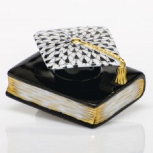 Herend Graduation Cap Black