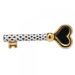 Herend Key To My Heart - Black