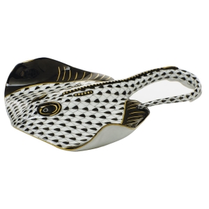 Herend Stingray Black