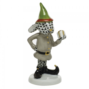Herend Elf Bunny - Black