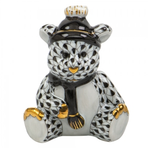 Herend Winter Bear - Black