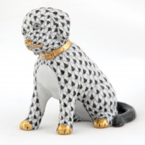 Herend Good Dog - Black