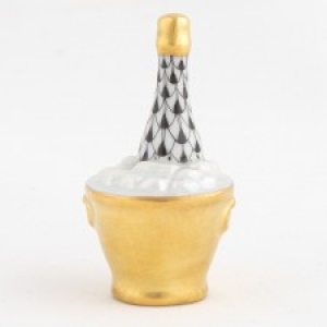 Herend Champagne Bucket - Black