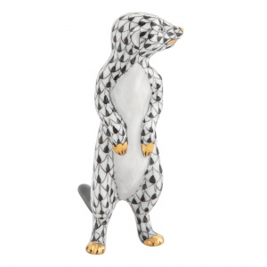 Herend Meerkat - Black