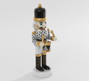 Herend Nutcracker Drummer - Black