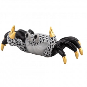 Herend Sand Crab - Black