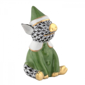 Herend Elf Piggy - Black