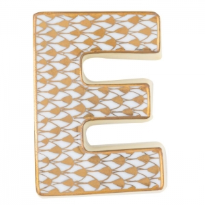 Herend Letter E
