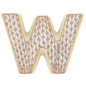 Herend Letter W