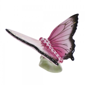 Herend Butterfly - Raspberry