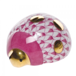 Herend Lucky Ladybug - Raspberry