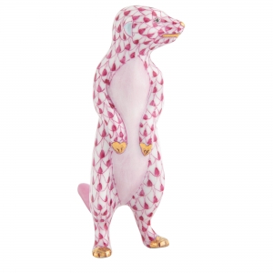 Herend Meerkat - Raspberry