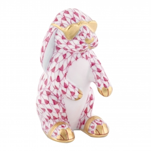 Herend Sunny Bunny - Raspberry