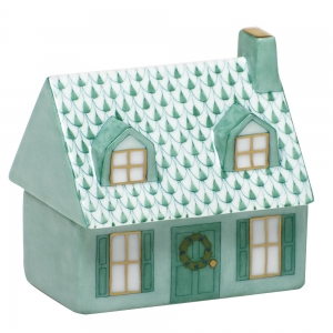 Herend Home Sweet Home Green