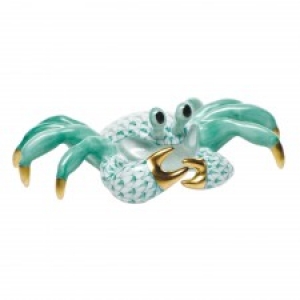 Herend Ghost Crab - Green