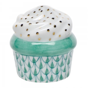 Herend Cupcake - Green