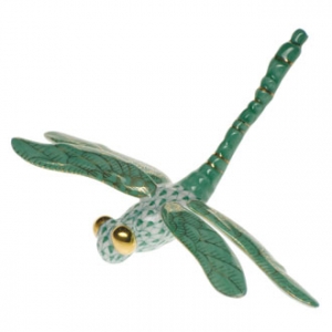 Herend Dragonfly Green