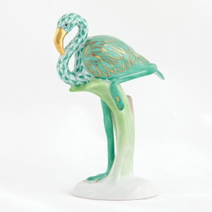 Herend Flamingo - Green