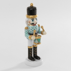 Herend Nutcracker Drummer - Green