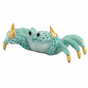 Herend Sand Crab - Green
