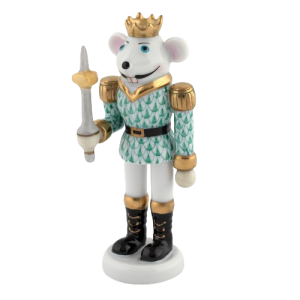 Herend Mouse King Nutcracker - Green