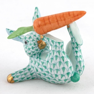 Herend Juggler Bunny - Green