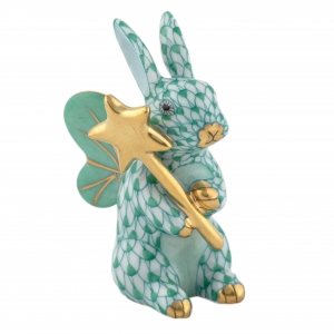 Herend Fairy Bunny - Green