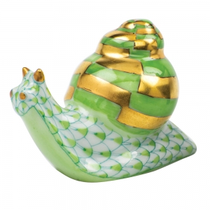 Herend Baby Snail - Key Lime